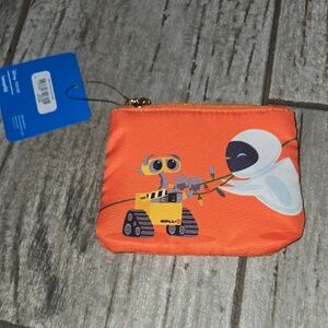 Loungefly Orange WALL·E & EVE Coin Pouch